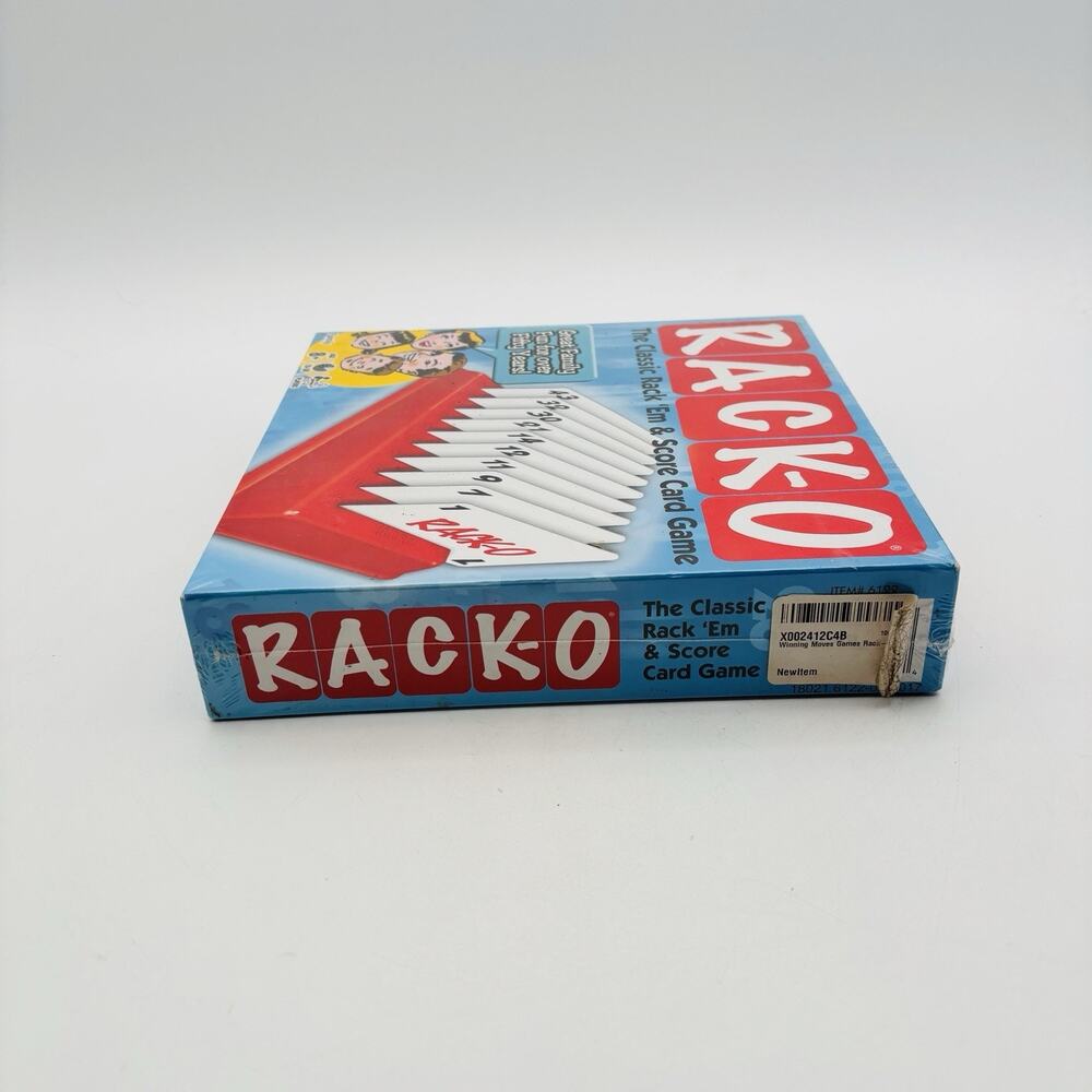 New Sealed - Rack-O Classic Game The Classic Rack 'Em & Score Card Game RACKO - Picture 4 of 8